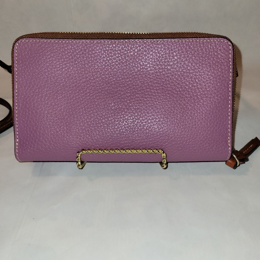 NWOT DOONEY & BURKE CROSSBODY - Mauve - Picture 7 of 11